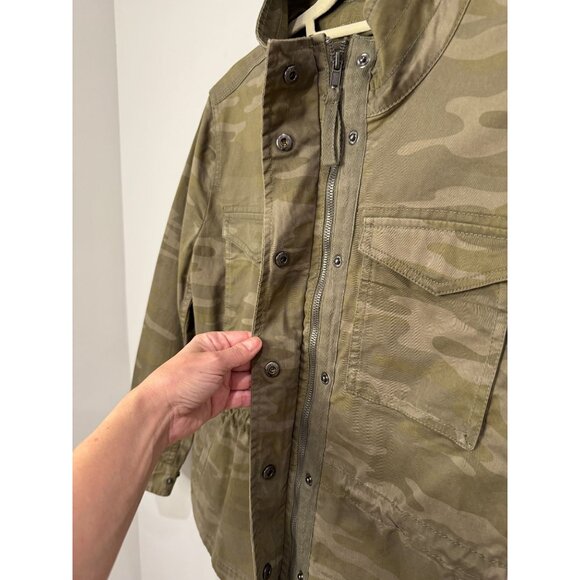 Style & CO Camo Utility Jacket/ Medium petite - Picture 9 of 13